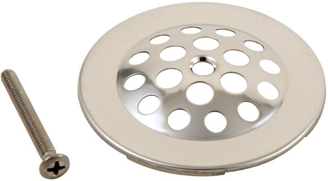 Delta Polished Nickel Dome Strainer with Screw-0