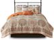 Olliix by Madison Park Tangiers 6 Piece Orange Full/Queen Reversible Coverlet Set-0