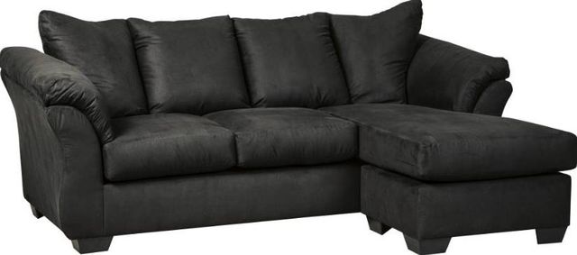 Signature Design by Ashley® Darcy 2-Piece Black Living Room Set-1