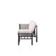 Ratana Diva Beige/Graphite/Snow 2-Seater Left Arm with Corner Table-2