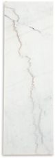 Signature Design by Ashley® Burkhaus White Sofa Table with Dark Brown Base-3