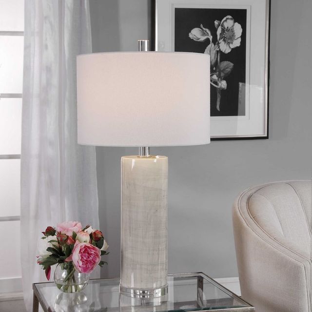 Uttermost® Zesiro Beige Table Lamp-1