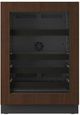 U-Line® Seamless Collection 24" 5.1 Cu. Ft. Panel Ready Beverage Center with Glass Door-0