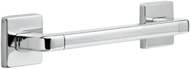 Delta Chrome 12" Rectangular Grab Bar-0