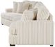 Homelegance® Warwick 2-Piece Beige Sectional with Left Cuddler-4