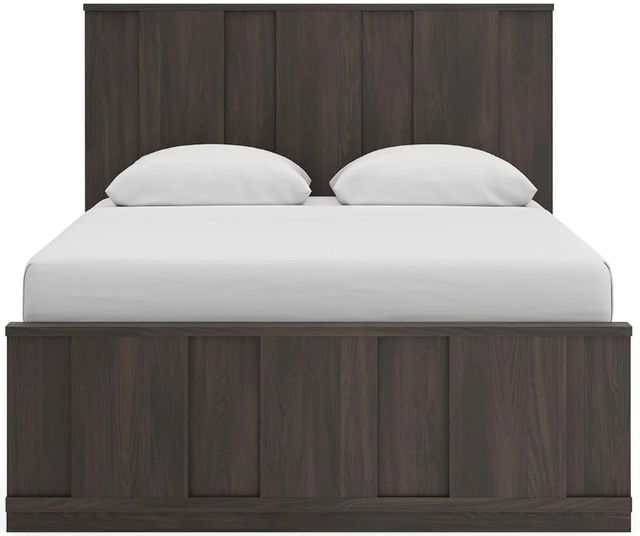 Signature Design by Ashley® Shaehartin Dark Brown Queen Panel Bed-2