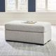 Benchcraft® Evansley Pewter Ottoman-2