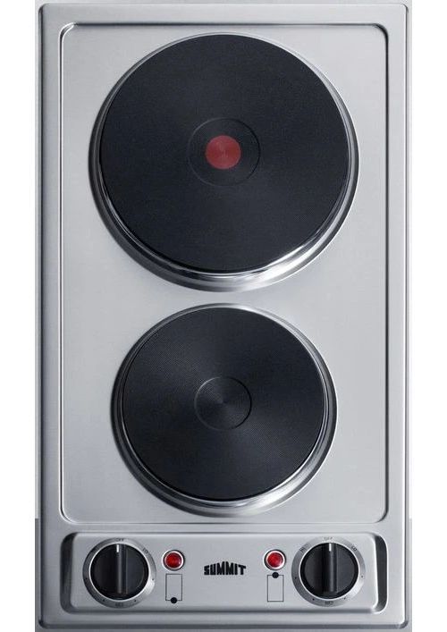 Summit® 12" Stainless Steel Electric Cooktop-0
