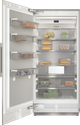 Miele MasterCool™ 19.4 Cu. Ft. Stainless Steel Left Hand Column Freezer-1