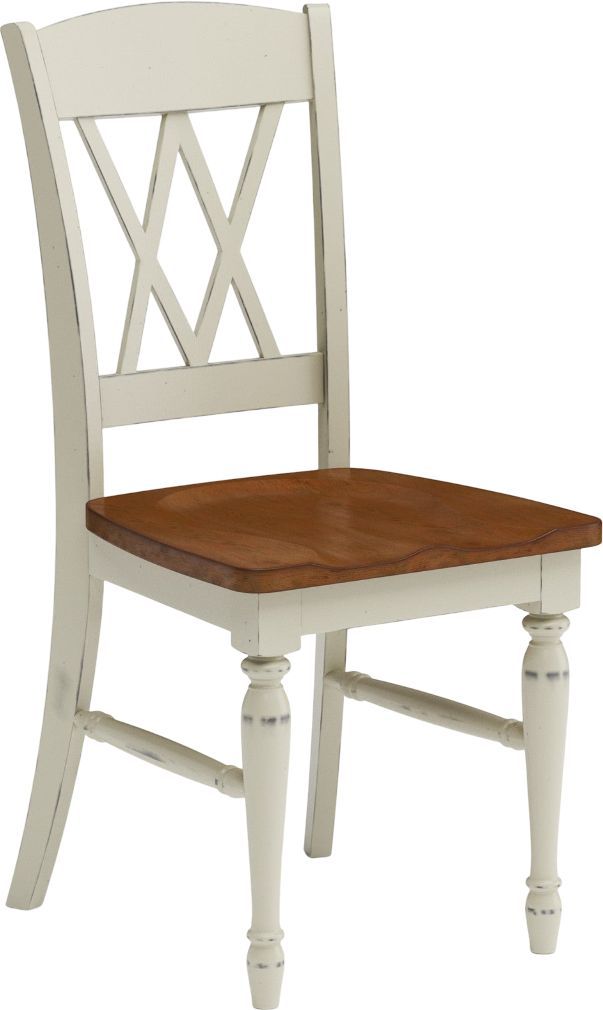 homestyles® Monarch 2-Piece Off-White Chairs-0