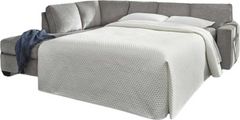 Signature Design by Ashley® Altari 2-Piece Alloy Left-Arm Facing Full Sofa Sleeper Sectional and Chaise