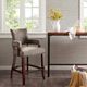 Olliix by Madison Park Brown Dawson Arm 26‘’ Counter Stool-4