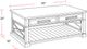 Parker House® Sundance 3-Piece Smokey Gray Cocktail Table Set-4