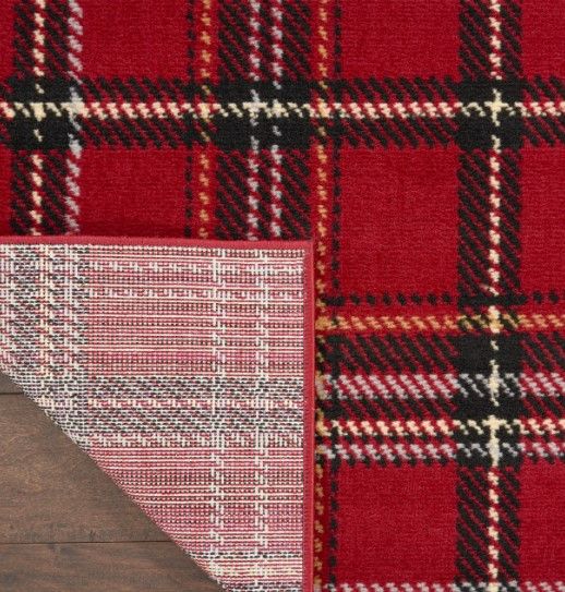 Nourison Home™ Grafix Red 5'x7' Area Rug-2
