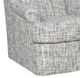 King Hickory Customizable Erica Fabric Swivel Chair-1