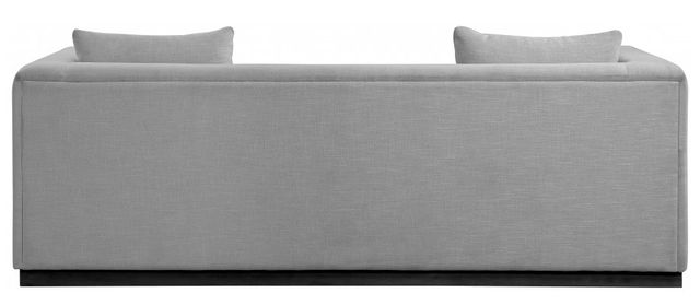 Meridian Furniture Alfie Grey Linen Textured Sofa-3