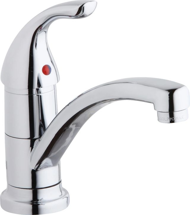 Elkay Everyday Single Hole Deck Mount Kitchen Faucet with Lever Handle-0