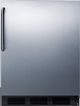 Summit® 5.5 Cu. Ft. Stainless Steel Under the Counter Refrigerator-0