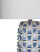 Bassett Mirror Stones Blue/White Table Lamp-1