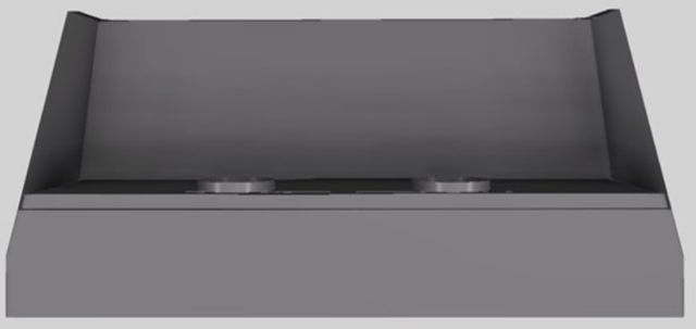 Vent-A-Hood® Designer Series 66" Gunsmoke Wall Mounted Range Hood-2