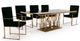 VIG Furniture Modrest Black/Rosegold Dining Table-2