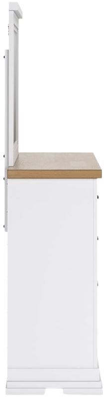 Benchcraft® Ashbryn Natural/White Dresser and Mirror-3