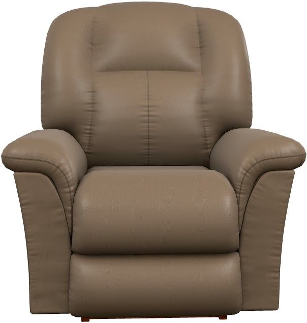 La-Z-Boy® Jasper Fawn Leather Power Rocking Recliner with Headrest and Lumbar-1