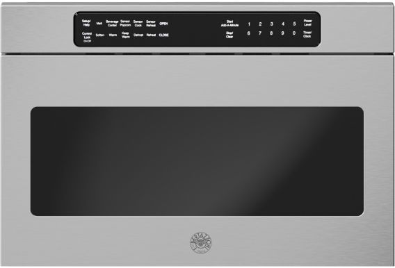 Bertazzoni Professional Series 2.0 Cu. Ft. Stainless Steel Microwave Drawer-0