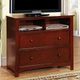 Furniture of America® Omnus Cherry Media Chest-1