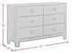 Elements International Sami White Dresser-2