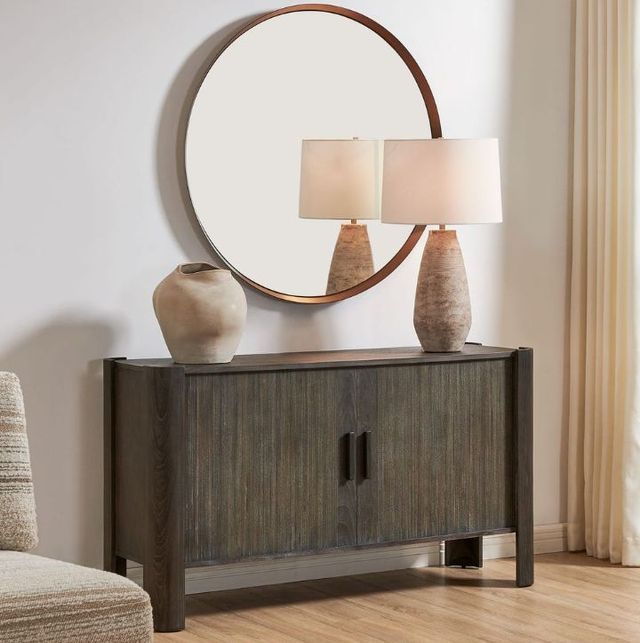 Uttermost® Drury Dark Gray Ceruse 2-Door Cabinet-2
