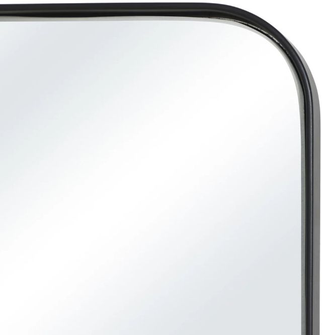 Renwil® Glencoe Matte Black Accent Mirror-4