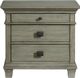 Elements International Crawford Bedroom Gray Nightstand-0