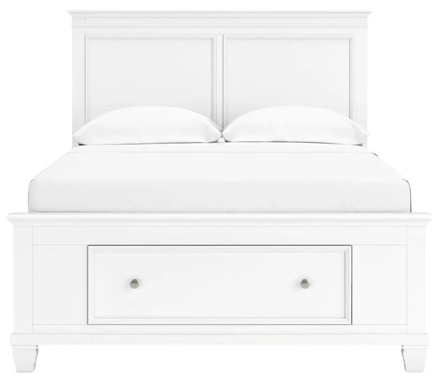 Signature Design by Ashley® Fortman White Full Panel Storage Bed-2