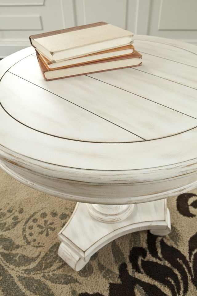 Signature Design by Ashley® Mirimyn White Accent Table-2