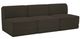 Meridian Furniture Ollie 3-Piece Brown Sofa-0