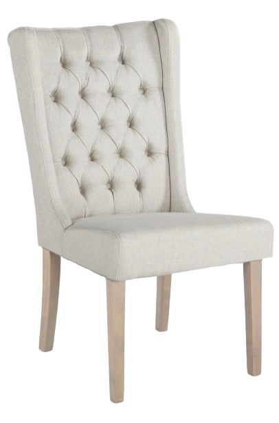 Home Trends & Design Lara Napoleon/Off White Dining Chair-0