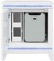 Global Furniture USA Alina White Nightstand with Cooler, LED, Speaker and USB-0
