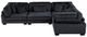 Homelegance® Traverse 4-Piece Black Modular Sectional-2