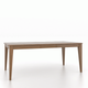 Canadel Customizable Gourmet 76" VE Base Dining Table with One Removable Leaf-1