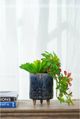 A & B Home Blue 6.5" Stoneware Vase-4