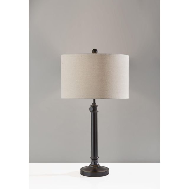 Adesso® Barton Antique Bronze Table Lamp-1