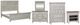 Liberty Furniture Heartland 5-Piece Antique White California King Bedroom Set-0