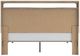 Signature Design by Ashley® Kinlanni Tan King Upholstered Platform Bed-4