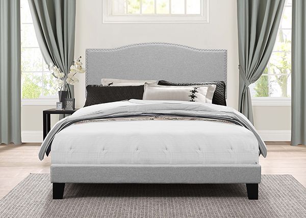 HH2 Home Kiley Glacier Gray King Bed-1