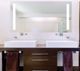 Seura® Lumin Design 60"W x 42"H Lighted Vanity Mirror-2