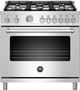Bertazzoni Master Series 36" Stainless Steel Pro-Style Gas Range-0