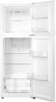 Midea® 22" 10.1 Cu. Ft. Stainless Steel Look Top Freezer Refrigerator-1