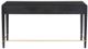 Currey & Company Verona Black Lacquered Linen Large Desk-3