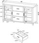 Coaster® Lewes 4-Piece Cappuccino Entertainment Center Set-3